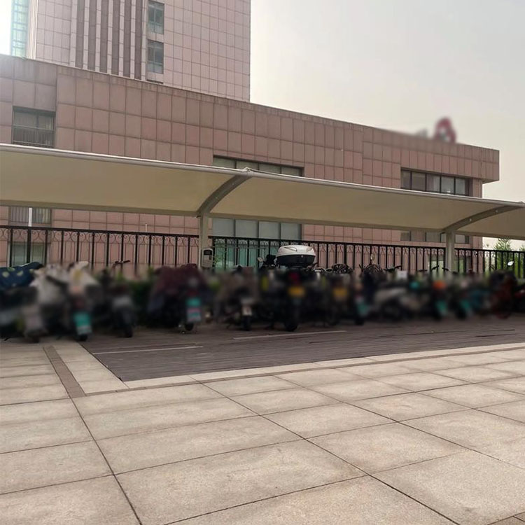 瓮安县膜结构电动车棚