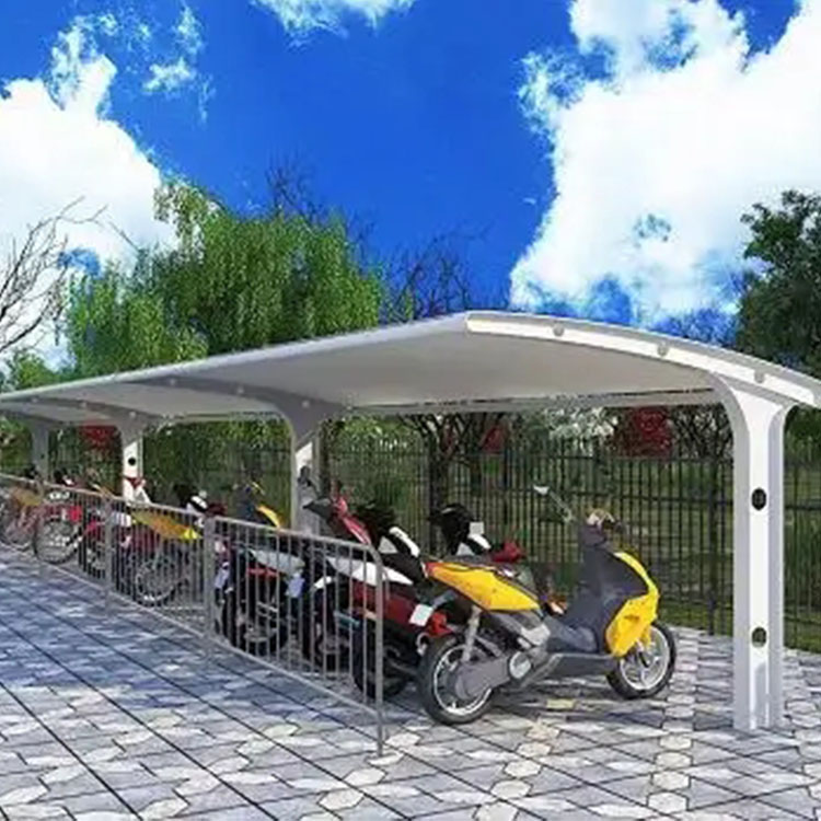 瓮安县膜结构电动车棚